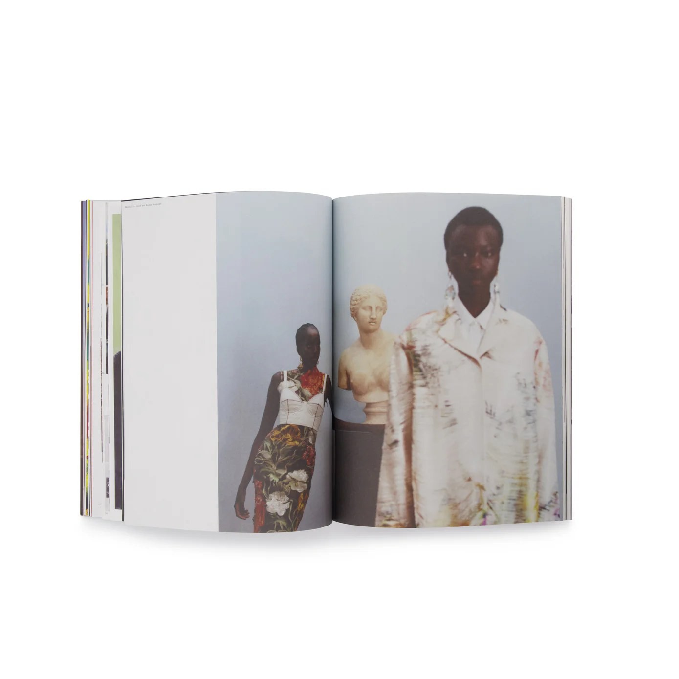 A Magazine Curated by Erdem — fashion and sculpture spread