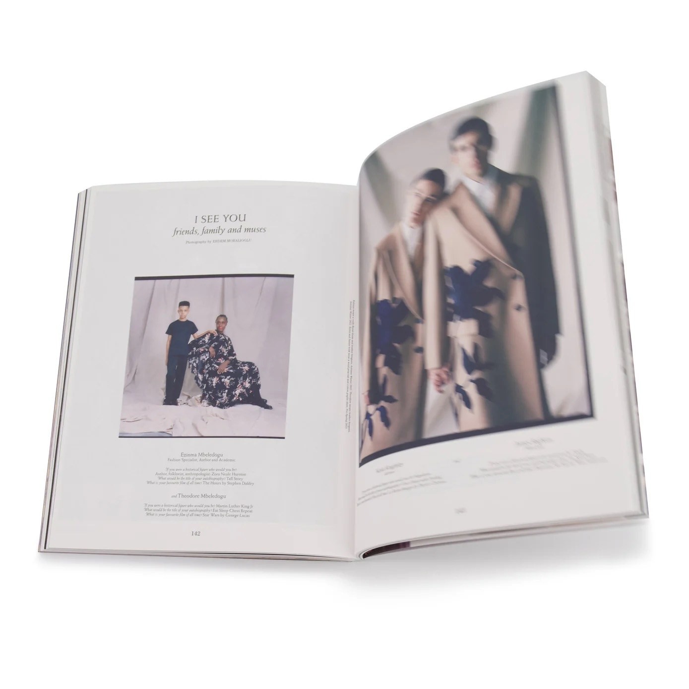 A Magazine Curated by Erdem — editorial spread